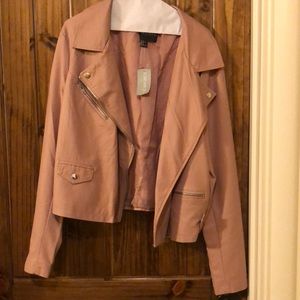 Pink Moto Jacket